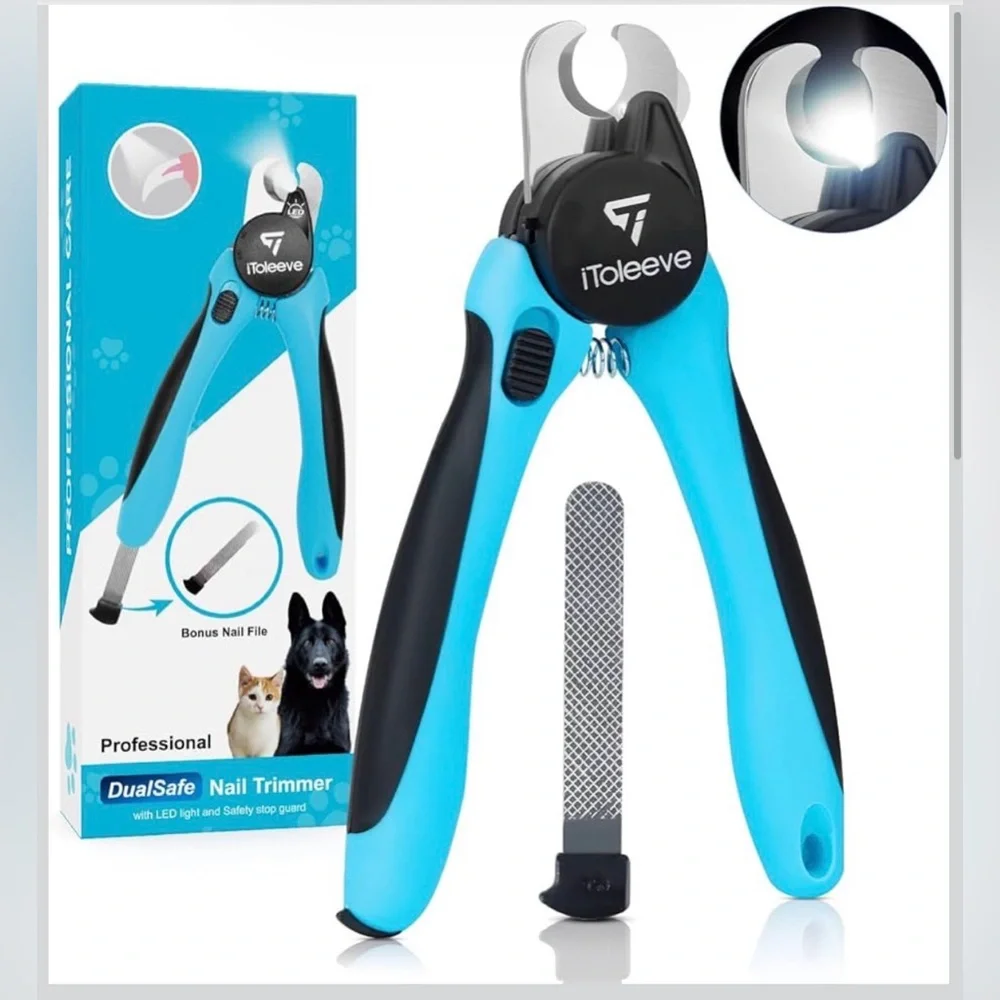LED Dog Nail Clipper with Light